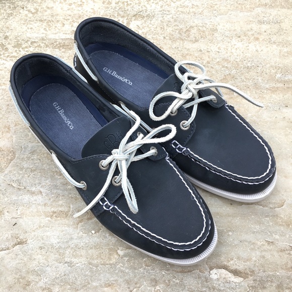 gh bass women's boat shoes